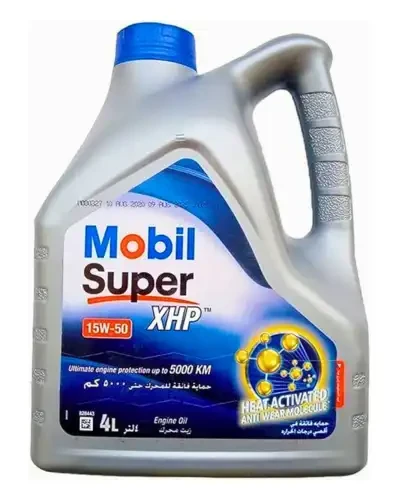زيت محرك موبيل 5000 كيلو - 4 لتر