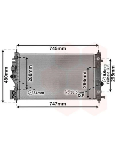 ردياتير - استرا J 1.6/ انسيجنيا - روباس