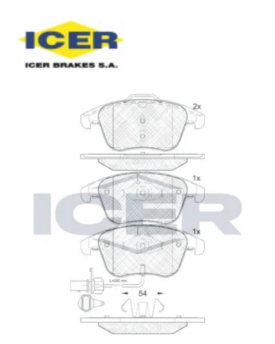 تيل خلفى 8 -15  - ICER - A4/Q5
