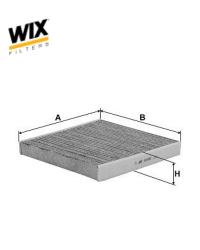 فلتر تكييف كاربون - A7 - ويكس